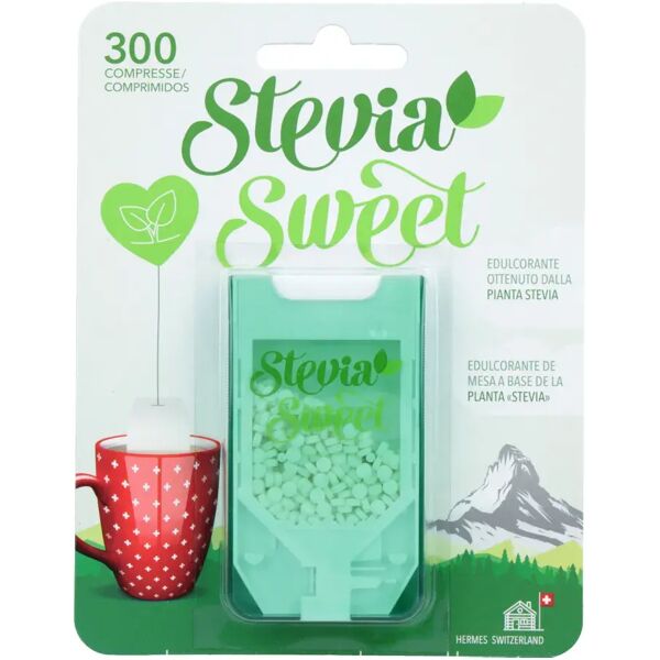 hermesetas stevia sweet dolcificante acalorico 300 compresse