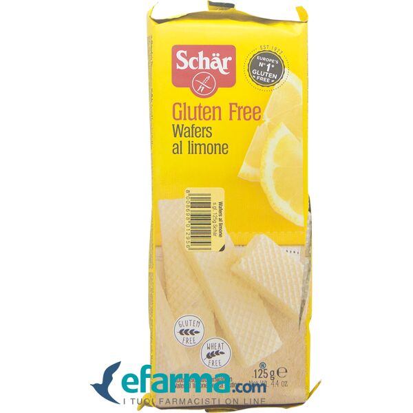 schar wafers ripieni crema limone senza glutine 125 g