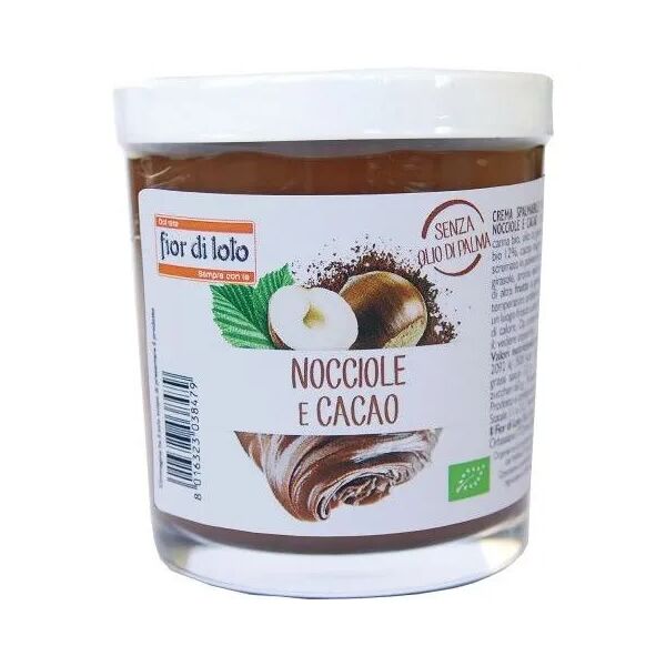oxxigena fior di loto crema nocciole e cacao bio 200 g