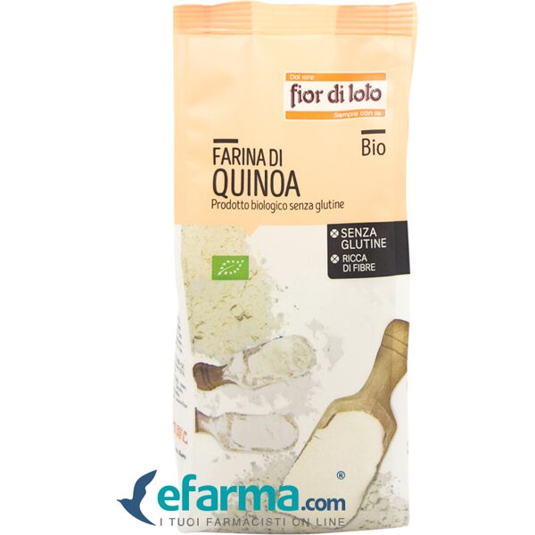 oxxigena fior di loto farina di quinoa bio senza glutine 375 g