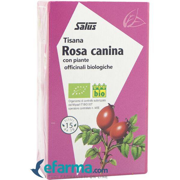 salus tisana rosa canina digestiva e diuretica 15 bustine