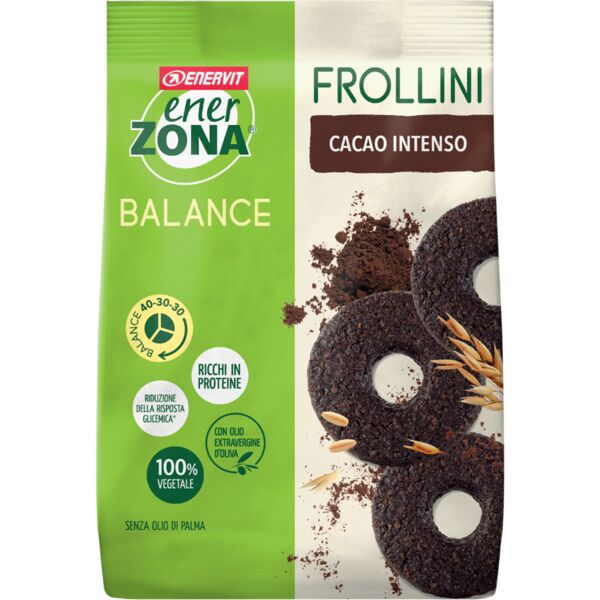 enerzona frollini fondente inteso 250 g