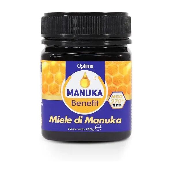 optima naturals manuka benefit miele di manuka 270+ mgo 250 g