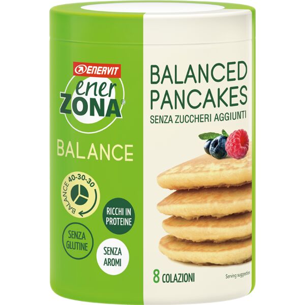 enerzona balanced pancakes per colazione bilanciata 320 gr