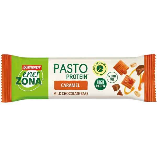 enerzona pasto protein caramel barretta sostitutiva pasto 55 gr