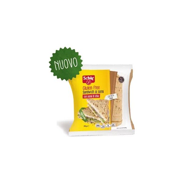 schar sandwich semi con semi di chia senza glutine 400 g