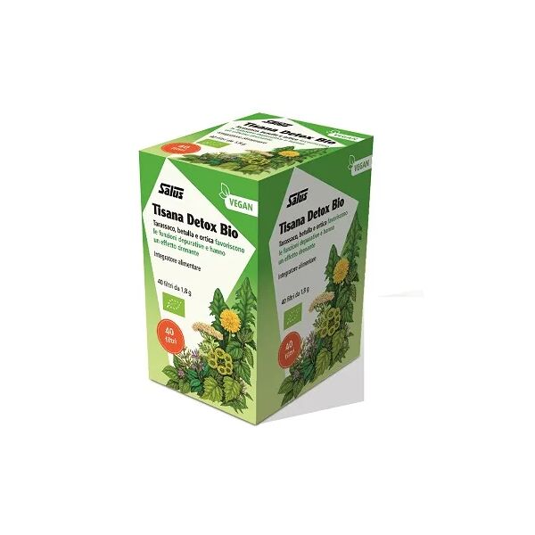 salus tisana detox bio drenante e depurativa 40 bustine