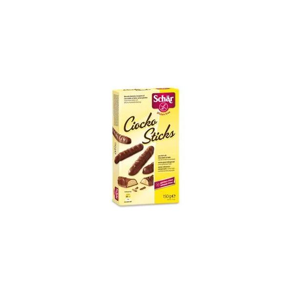 schar ciocko sticks biscotti senza glutine ricoperti di cioccolato al latte 150 g