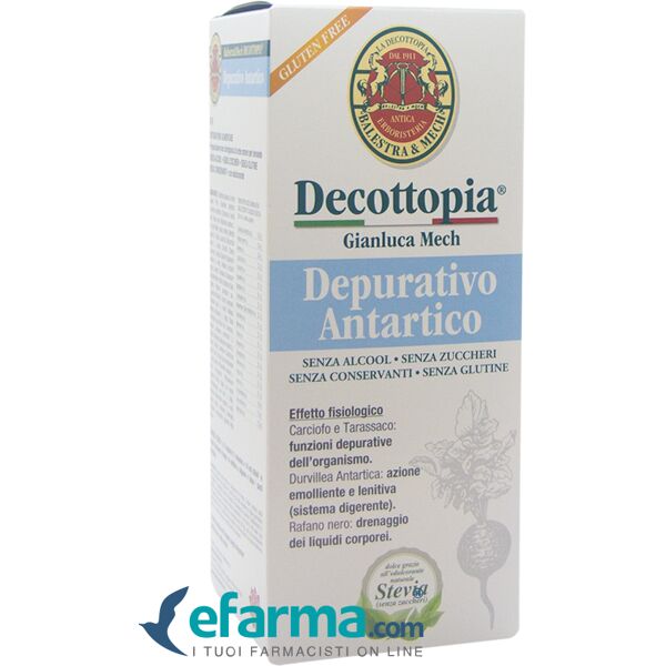 gianluca mech decottopia depurativo antartico con stevia integratore 500 ml