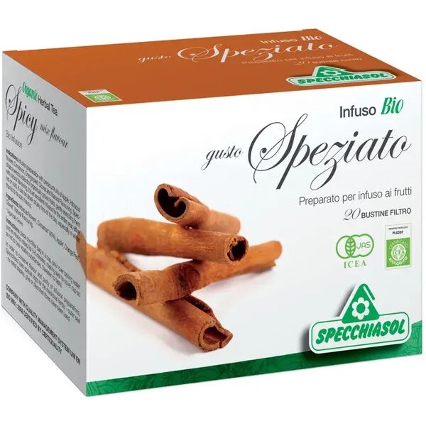 specchiasol infuso bio gusto speziato 20 bustine