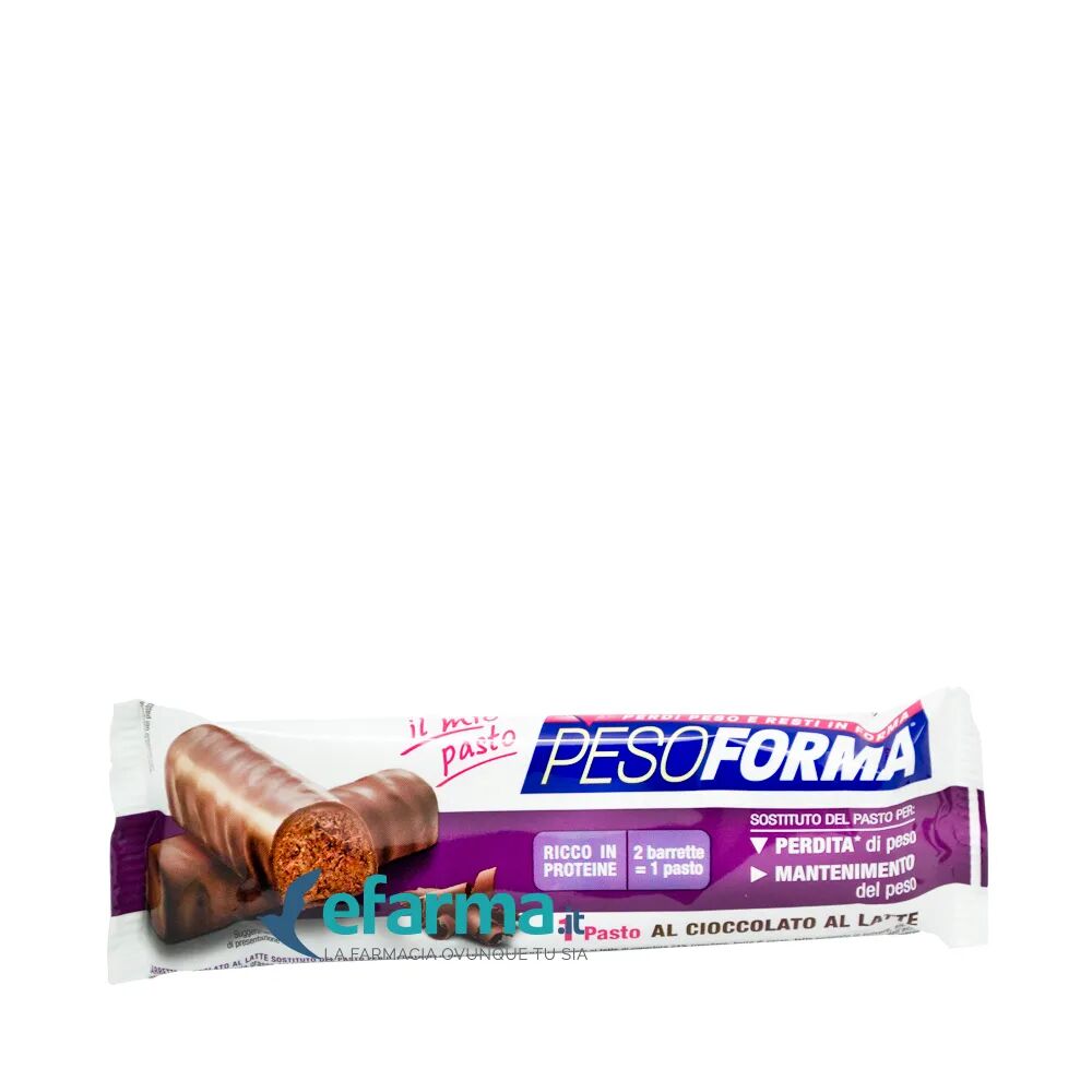 pesoforma barretta monopasto al cioccolato 62 gr