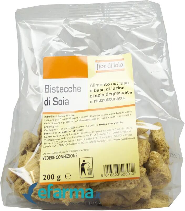 oxxigena fior di loto bistecche di soia vegetali 200 g