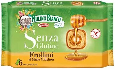 mulino bianco senza glutine frollini miele millefiori 250 g