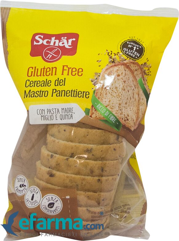 schar cereale del mastro panettiere pane senza glutine 330 g