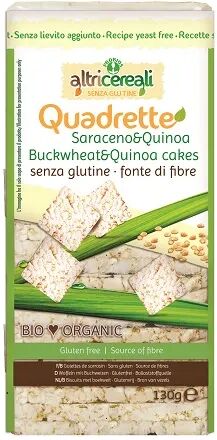 probios altri cereali quadrette al grano saraceno e quinoa biologico 130 g