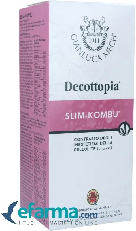 balestra & mech gianluca mech slim-kombu integratore anti-cellulite 500 ml