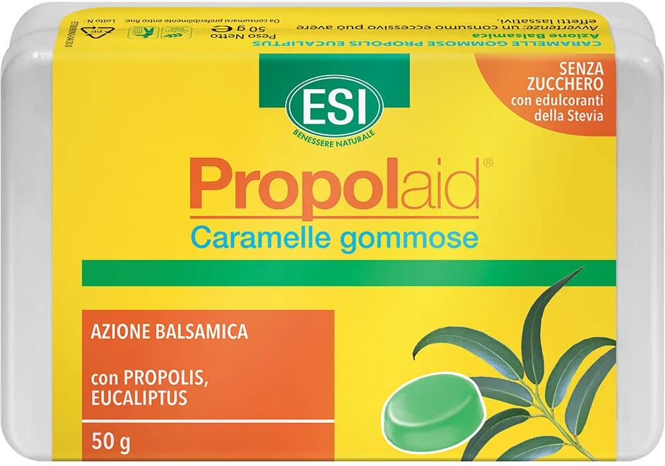 propolaid esi caramelle eucaliptus benessere gola 50 g