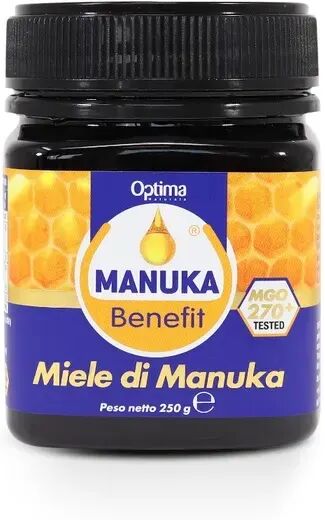 optima naturals manuka benefit miele di manuka 270+ mgo 250 g