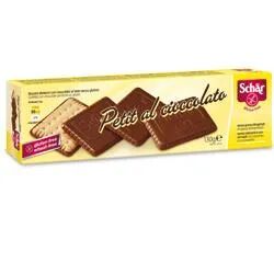 schar petit al cioccolato biscotti senza glutine con cioccolato al latte 130 g