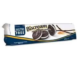nutrifree nutri free biscream biscotti alla vaniglia senza glutine 125 g
