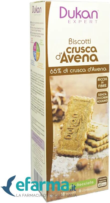 dieta dukan dukan biscotti crusca di avena alla nocciola 18 biscotti