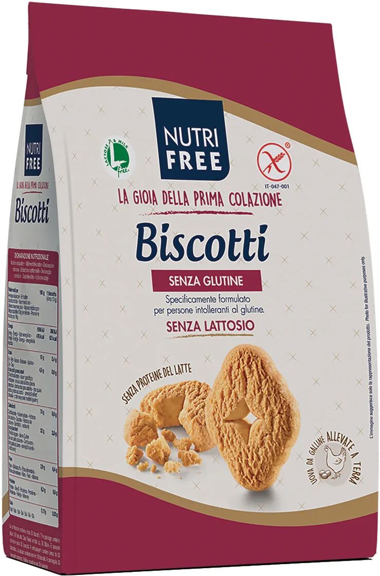 nutrifree biscotti frollini di farina di mais e crema di riso 400 g