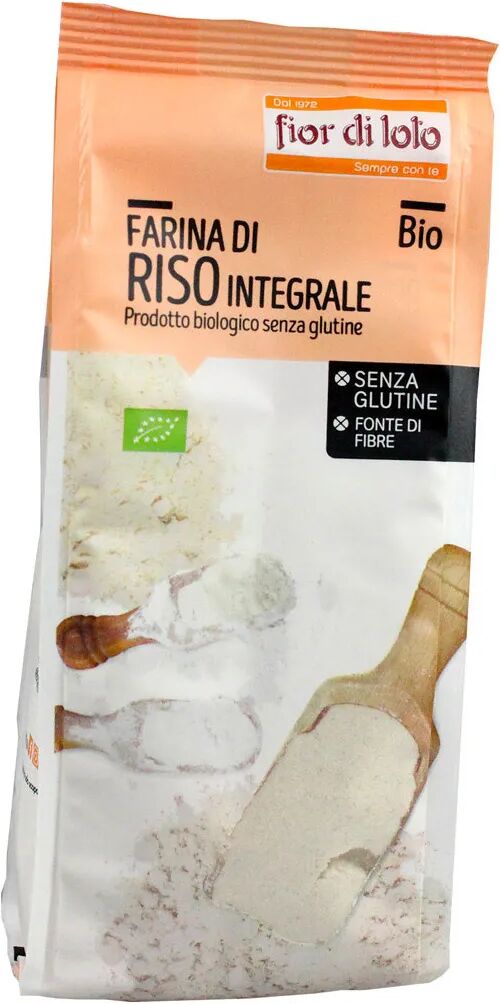 fior di loto farina di riso integrale biologica 375 g