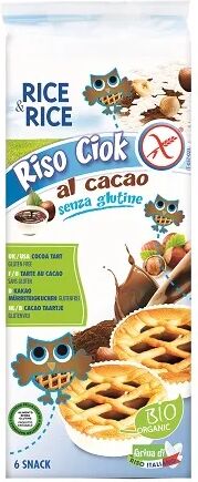 PROBIOS Rice&Rice Riso Ciock Crostatina Senza Glutine 6 x 33,5 g