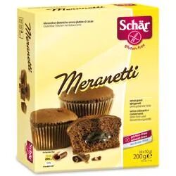 Schar Meranetti Merendine Al Cacao Senza Glutine 4x50 g