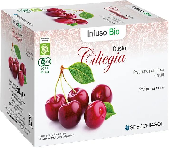 Specchiasol Infuso Bio Gusto Ciliegia 20 Bustine