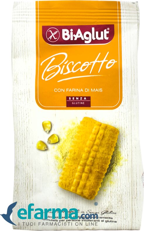 BiAglut Bi Aglut Senza Glutine Biscotti Farina Mais 180 g