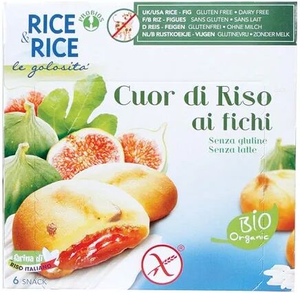 PROBIOS Rice&Rice Cuor Di Riso Ai Fichi Senza Glutine 6x33 g