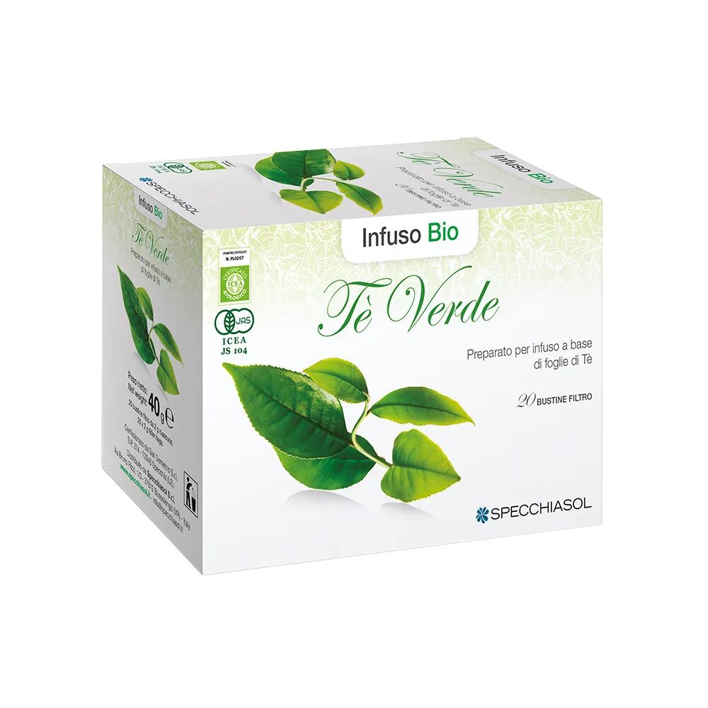 Specchiasol Tè Verde Tisana Antiossidante 20 Filtri