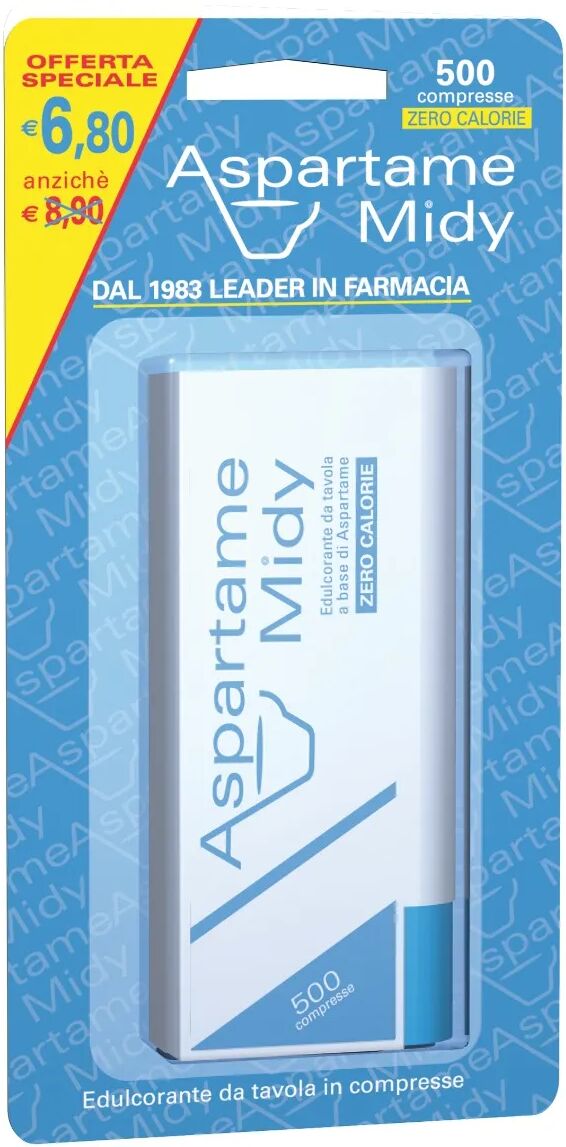 Esi Aspartame Midy Dolcificante 500 Compresse