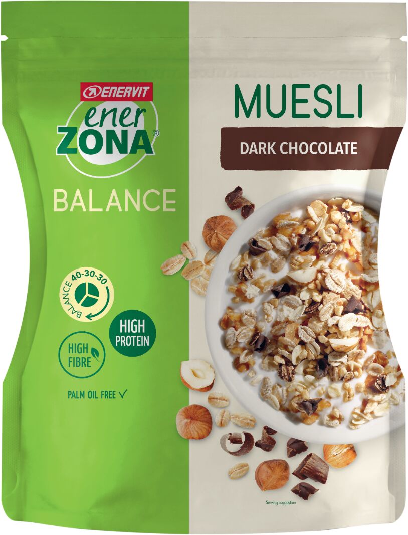 Enerzona Muesli Dark Chocolate Con Proteine 230 g