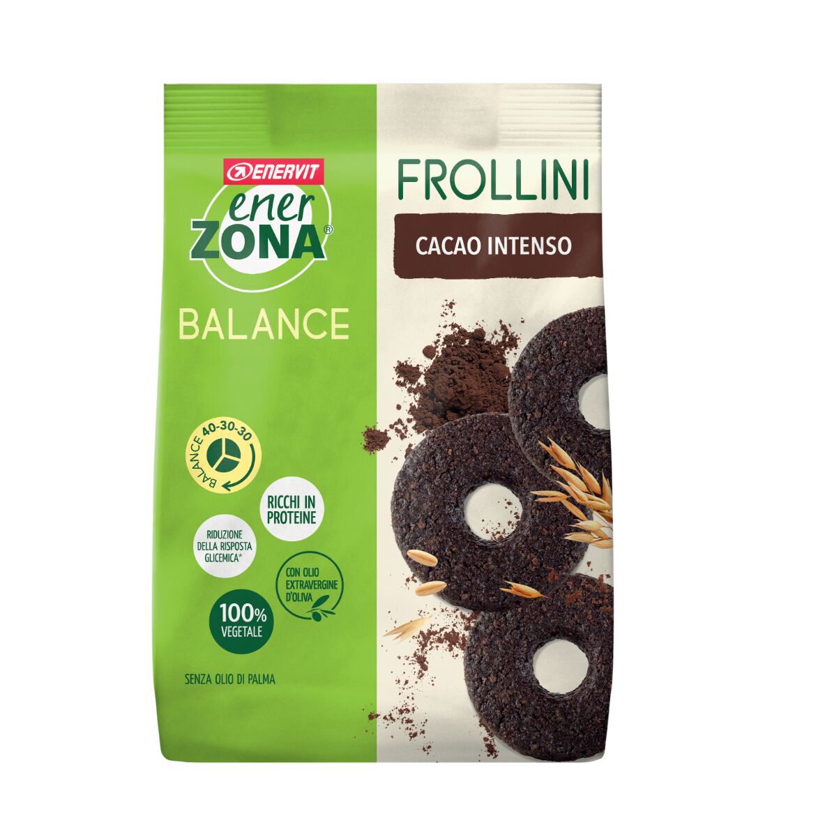 Enerzona Frollini Fondente Inteso 250 g