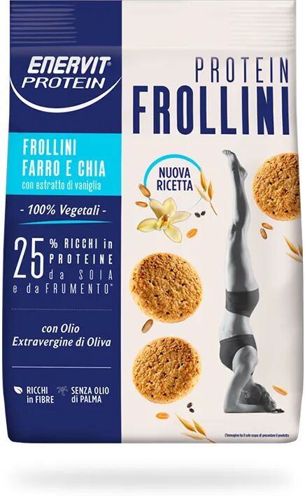 Enervit Protein Frollini Farro & Chia con 25% Di Proteine 200 g