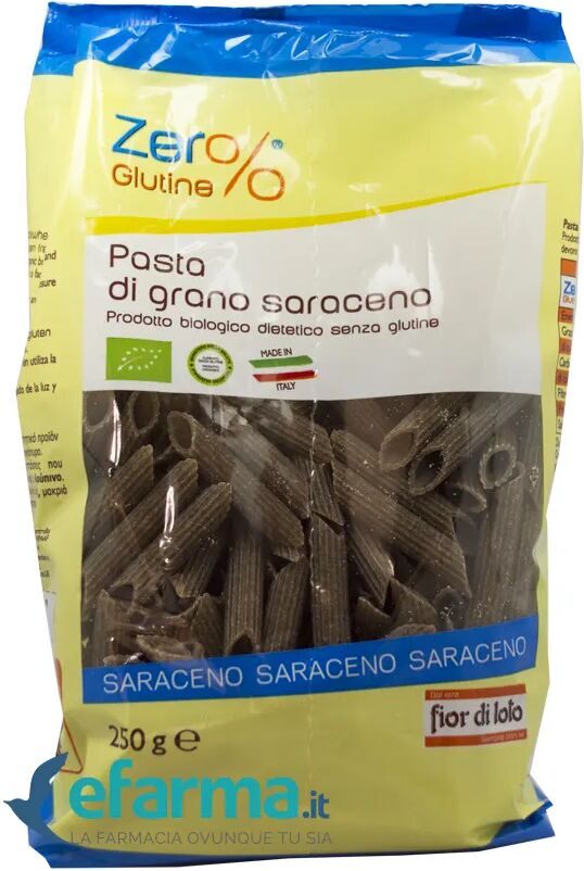 OXXIGENA Fior Di Loto Zero% Glutine Penne Di Grano Saraceno Biologiche 250 g