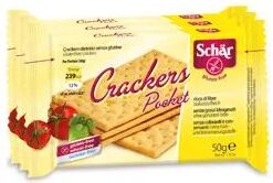 Schar Crackers Pocket Salatini Senza Glutine 3x50 g