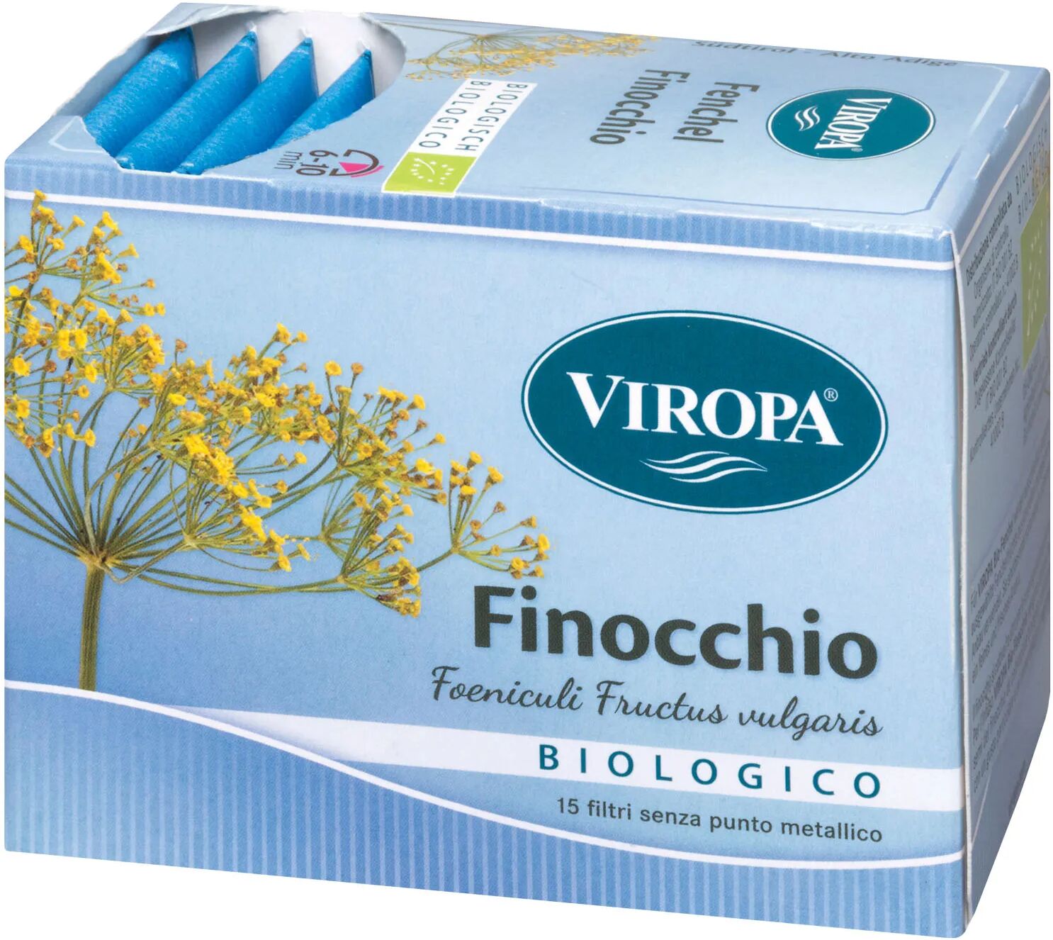 VIROPA Infuso Di Finocchio Bio 15 Bustine Con Filtro