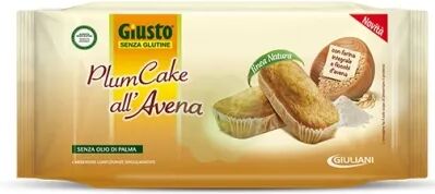 Giusto Plumcake All'Avena Merendine Senza Glutine 180 g