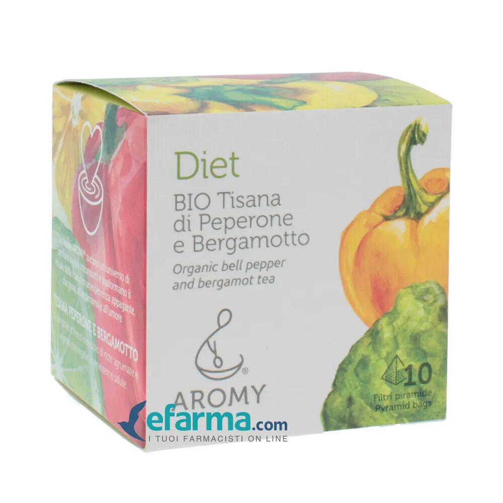 Aromy Diet Bio Tisana Di Peperone E Bergamotto 10 Filtri