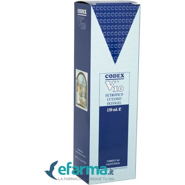 codex v10 oleogel eutrofico cutaneo trattamento rigenerante 150 ml