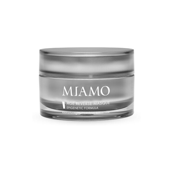 miamo age reverse masque epigenetic formula maschera ristrutturante antiossidante anti-rughe 50 ml