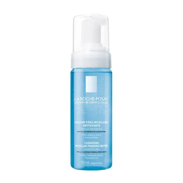 la roche posay physiological cleansers mousse d'acqua micellare detergente 150 ml