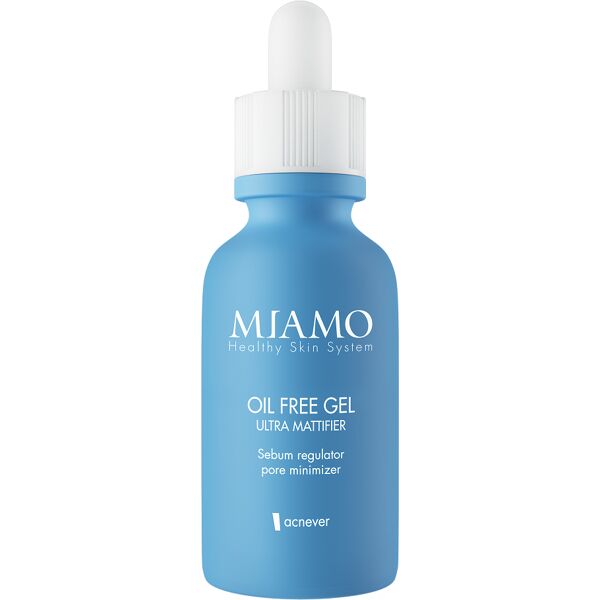 miamo acnever oil free moisturizer gel viso idratante sebonormalizzante 30 ml