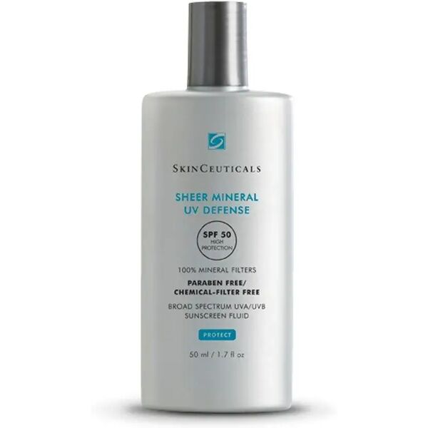 skinceuticals sheer mineral uv defense spf 50 crema solare con filtro minerale 50 ml