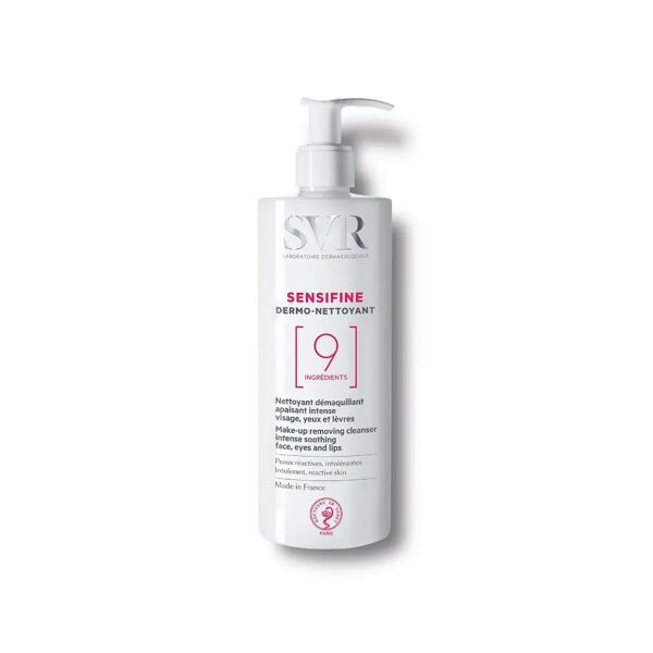 svr sensifine dermo nettoyant struccante viso, occhi e labbra 400 ml