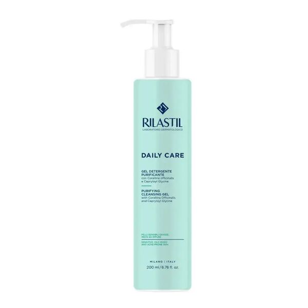 rilastil daily care gel detergente purificante pelle grassa 200 ml