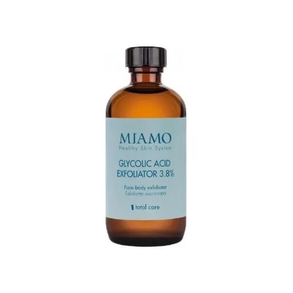 miamo total care glycolic acid exfoliator 3.8% esfoliante viso e corpo 120 ml